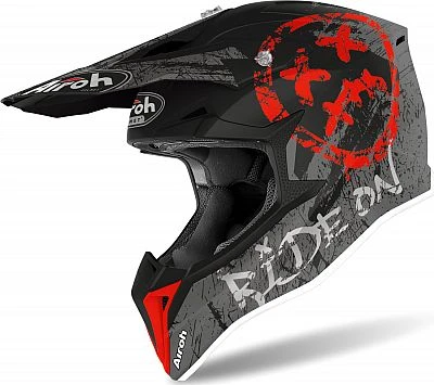 Airoh Wraap Smile, Crosshelm Kinder